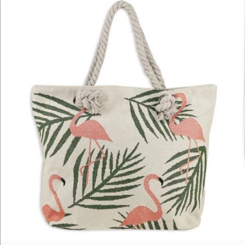 🌿LAST ONE🌿Flamingo Beach Bag